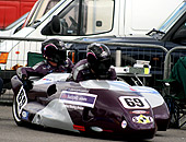 Sponsorship publicity on our Racing bikes and sidecars